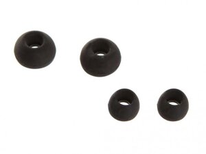 Комплект сменных амбушюр для наушников (2 пары S/M) Чёрные